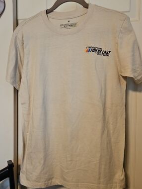 You’re Last Ricky Bobby Short-Sleeve Tee - Cream